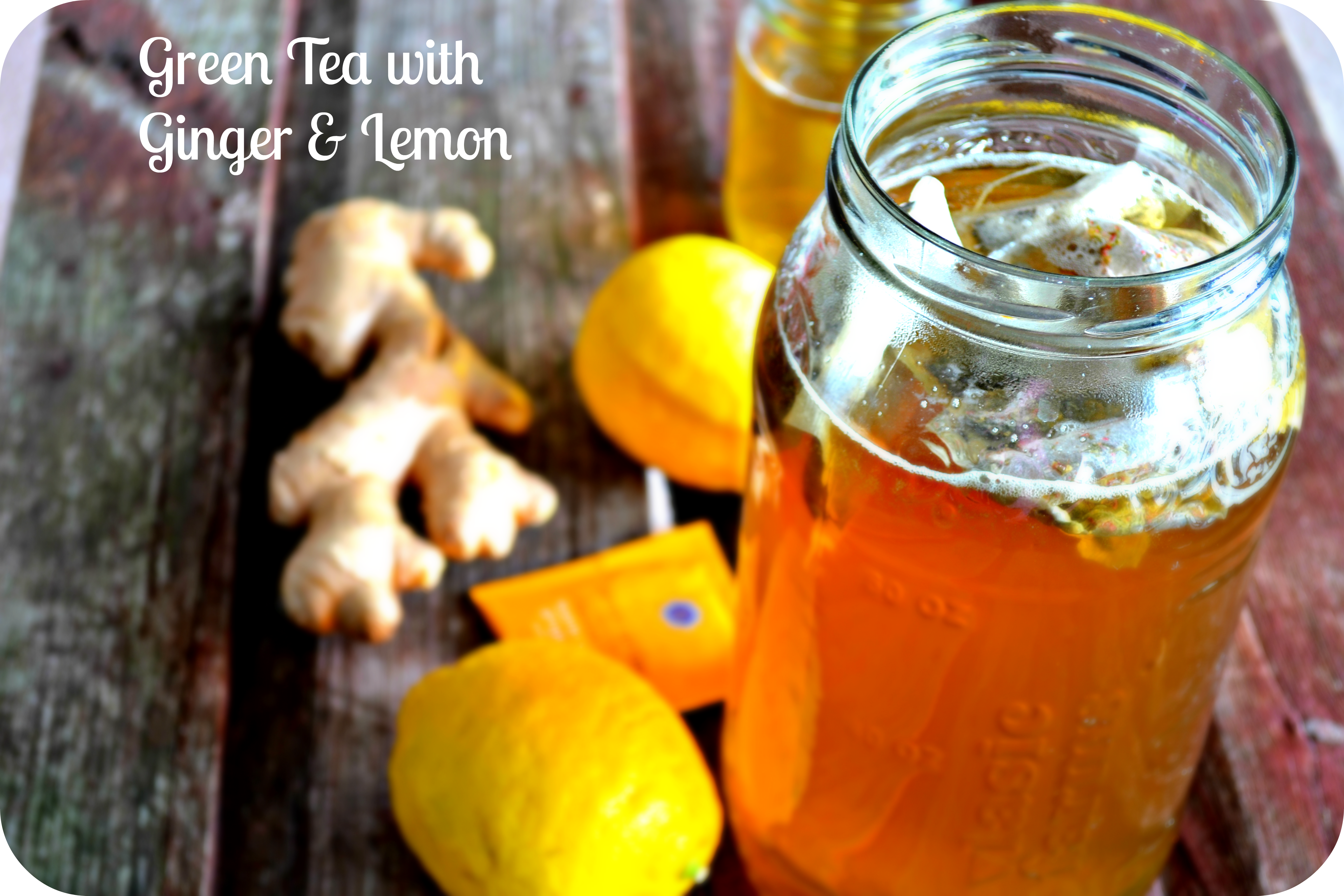 Green Tea with Ginger & Lemon for Weight Loss - Skinny Over 40