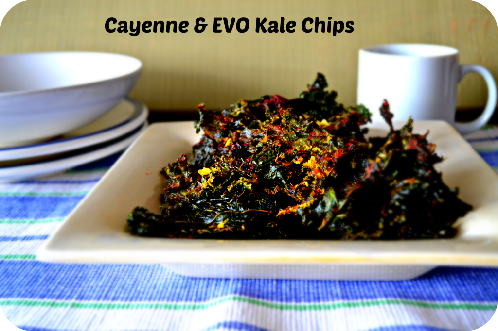 Cayenne Kale Chips