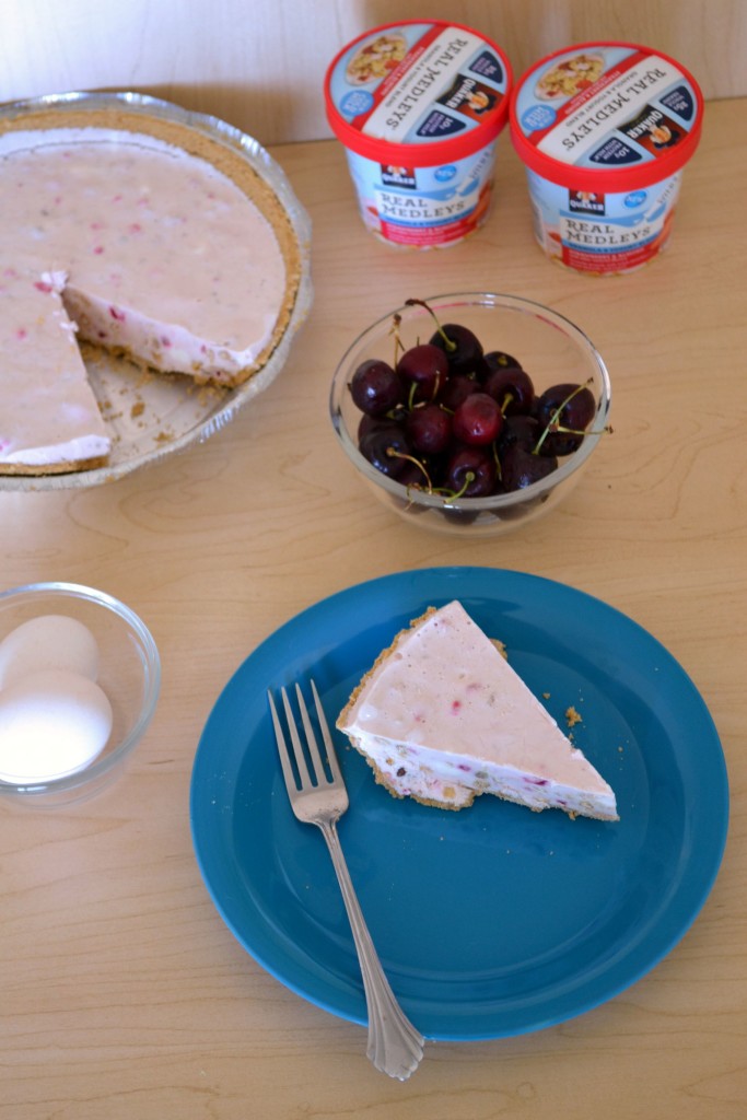 Frozen Yogurt PIe made with Real Medleys