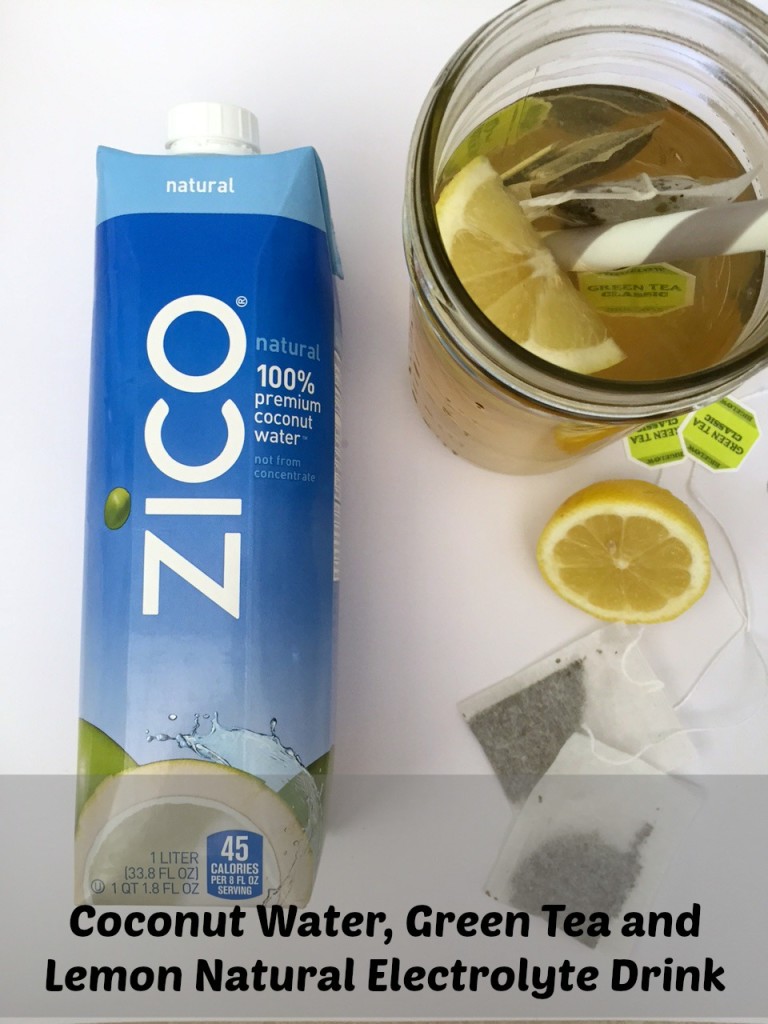  Coconut Water, Lemon, and Green Tea Homemade Electrolyte Drink. This affordable drink will help cleanse and de-bloat your system with this homemade drink. Conquer your weight loss goals by drinking this all-natural energizer.