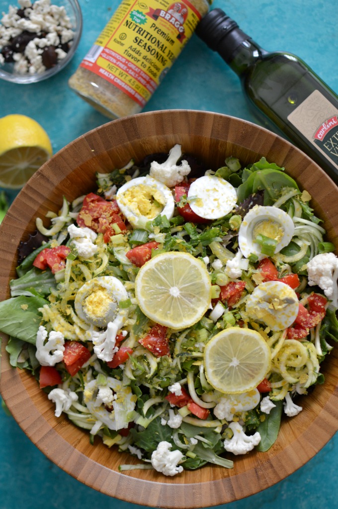 Detox Arugula Salad with Nutritional Yeast Benefits