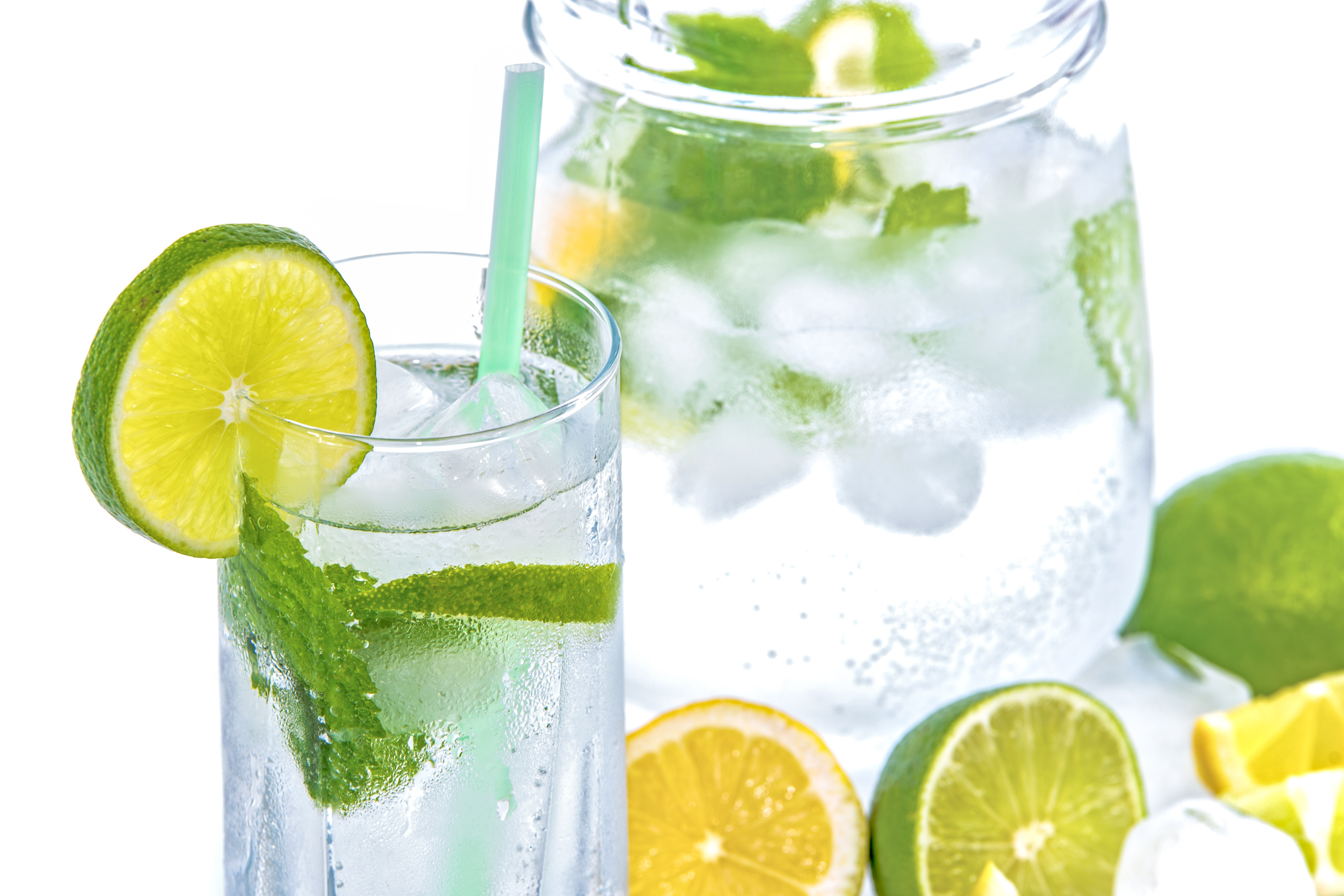 Mint Lemon Lime Detox Water