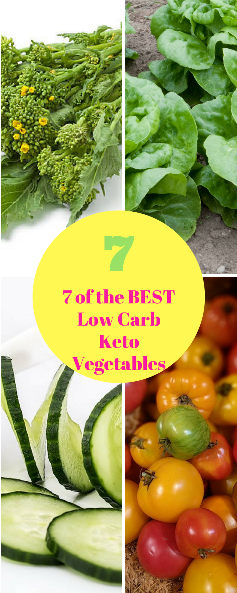 Use this list of 7 low carb Keto vegetables for your weight loss goals. Get into ketosis while eating low carb. The ketogenic diet eats good fats, protein and low carb.