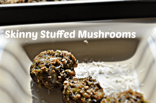Skinny Stuffed Mushrooms
