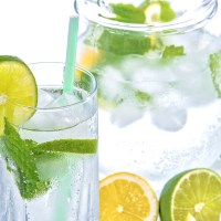 Mint Lemon Lime Detox Water