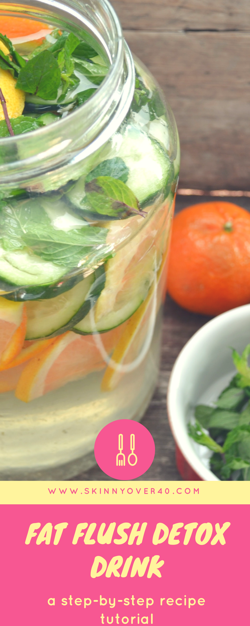 Fat flush detox drink to lose weight and fight water retention. Dr. Oz recommended to eliminate waster and hydrate your body. Cleanse your system. 