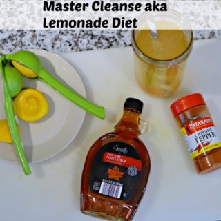 Master Cleanse Aka Lemonade Diet