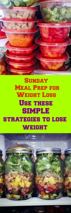 Sunday Meal Prep for Weight Loss
